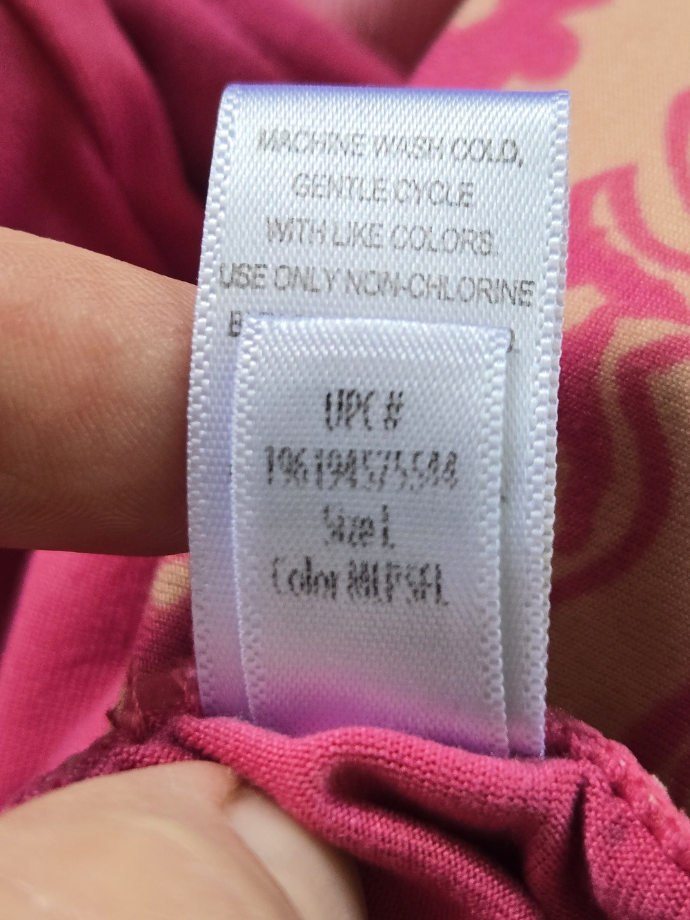 Comfort Code by Cuddl Duds 2 Pc Lounge Set Pink Paisley Hoodie & Cropped Pants - Picture 10 of 10